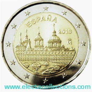 Ισπανία – 2 Ευρώ, το Μοναστήρι του Escorial, 2013